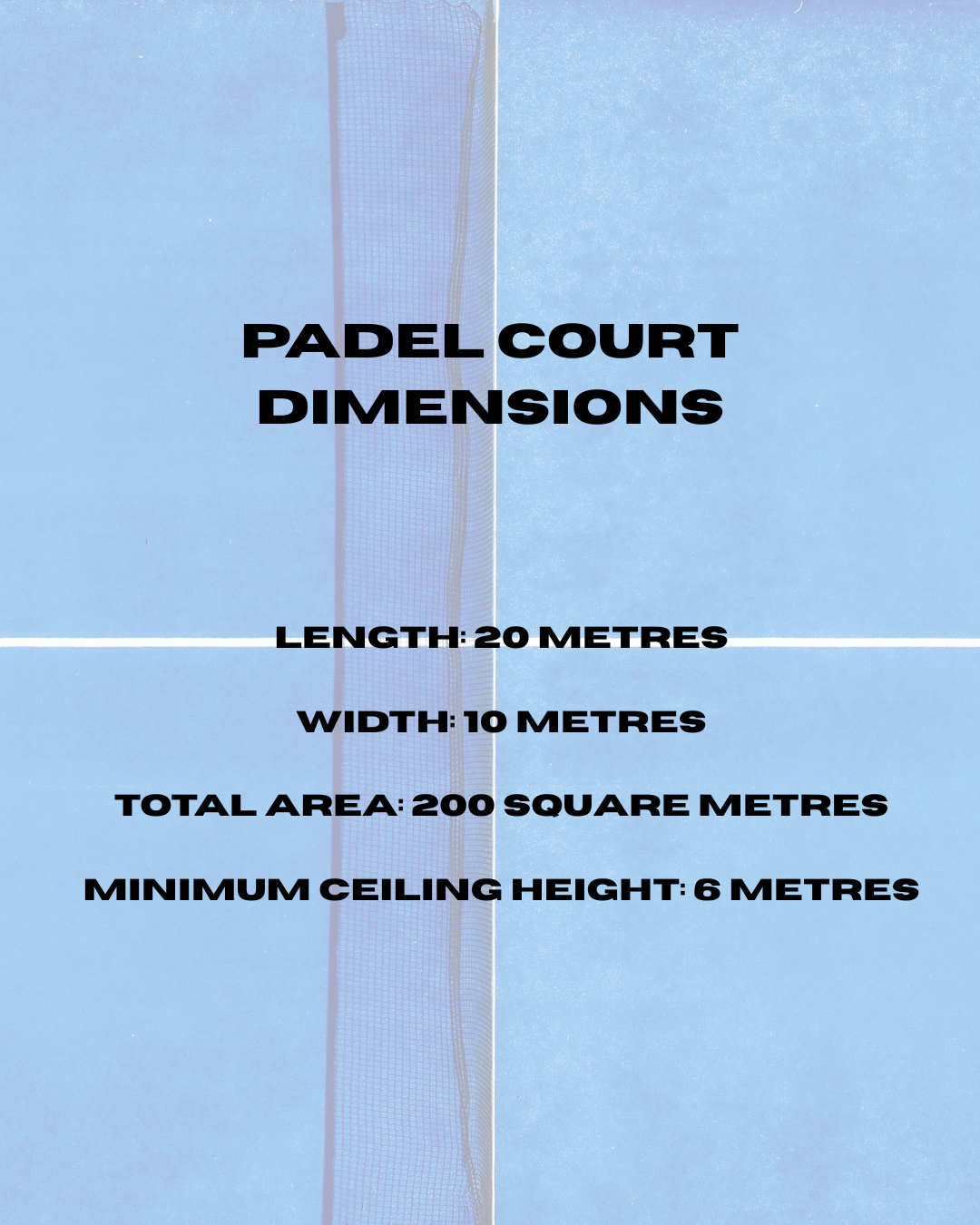 Padel Racket Measurements Padel Court Dimensions and Size Explained - Padel 247